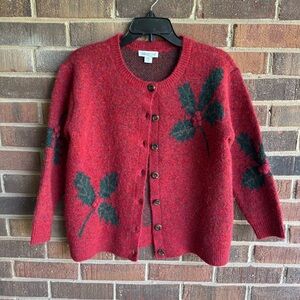 Cold water Creek hollyberry sweater - size PS